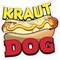 Signmission Kraut Dog Decal Concession Stand Food Truck Sticker, 8" x 4.5", D-DC-8 Kraut Dog19 D-DC-8 Kraut Dog19 - alternate 1